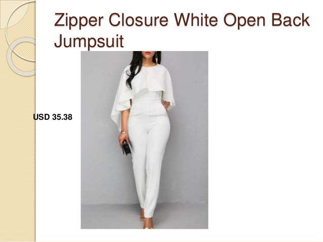 rotita white jumpsuit