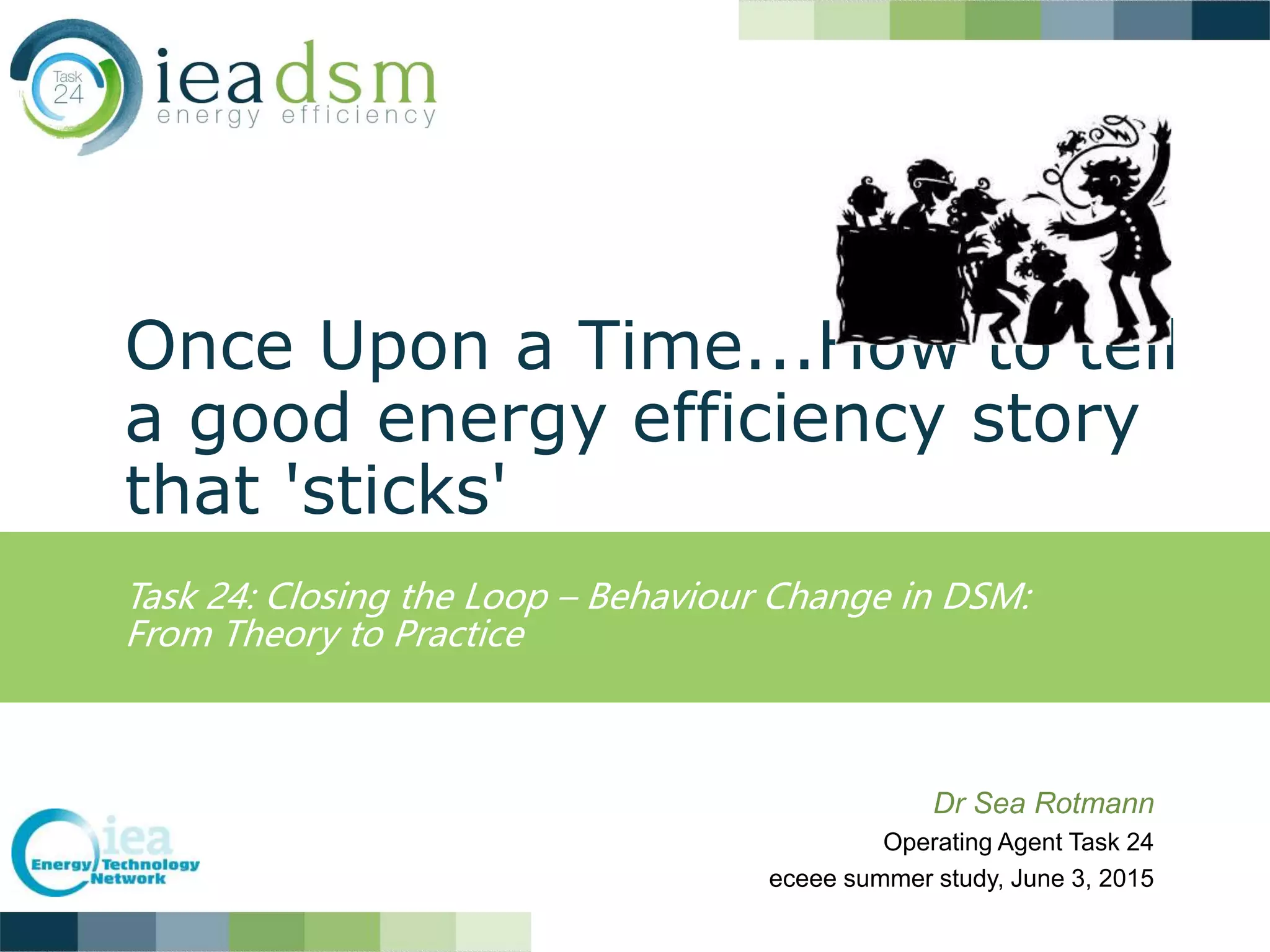 ECEEE summer study presentation on storytelling PPT