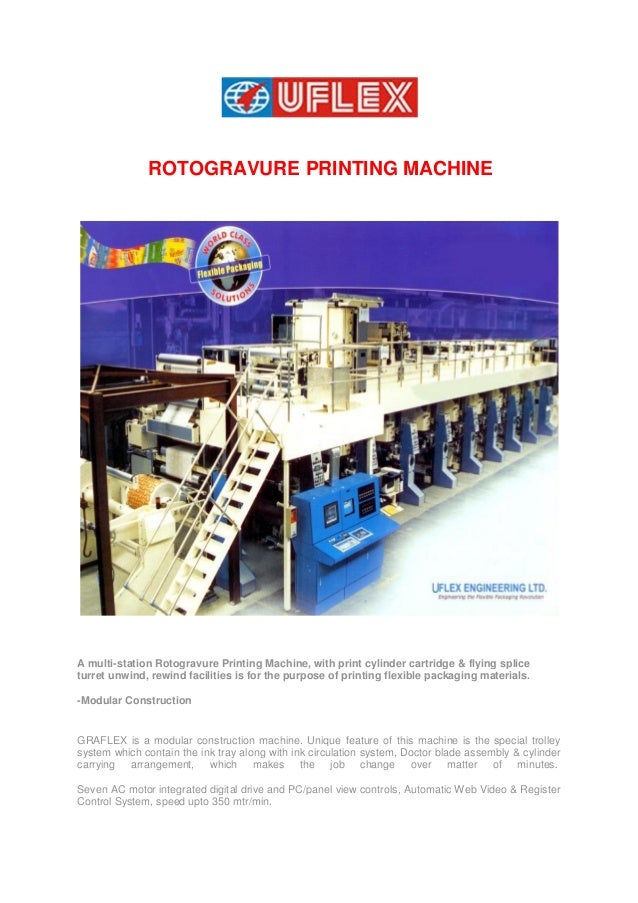Rotogravure printing