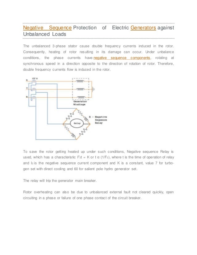 Rotor earth fault protection of electric generator
