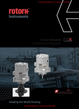 Axflow Rotork Rotork PAX1 Series Linear Actuator | PDF