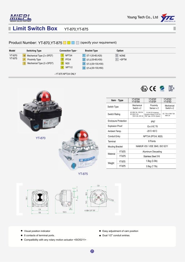 Rotork YTC YT-870 Limit Switch Box catalogue.pdf