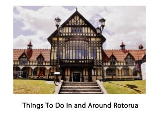 Things To Do In and Around Rotorua
 