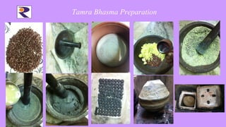 Tamra Bhasma Preparation
 
