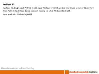 Materials developed by Poon Yain Ping 