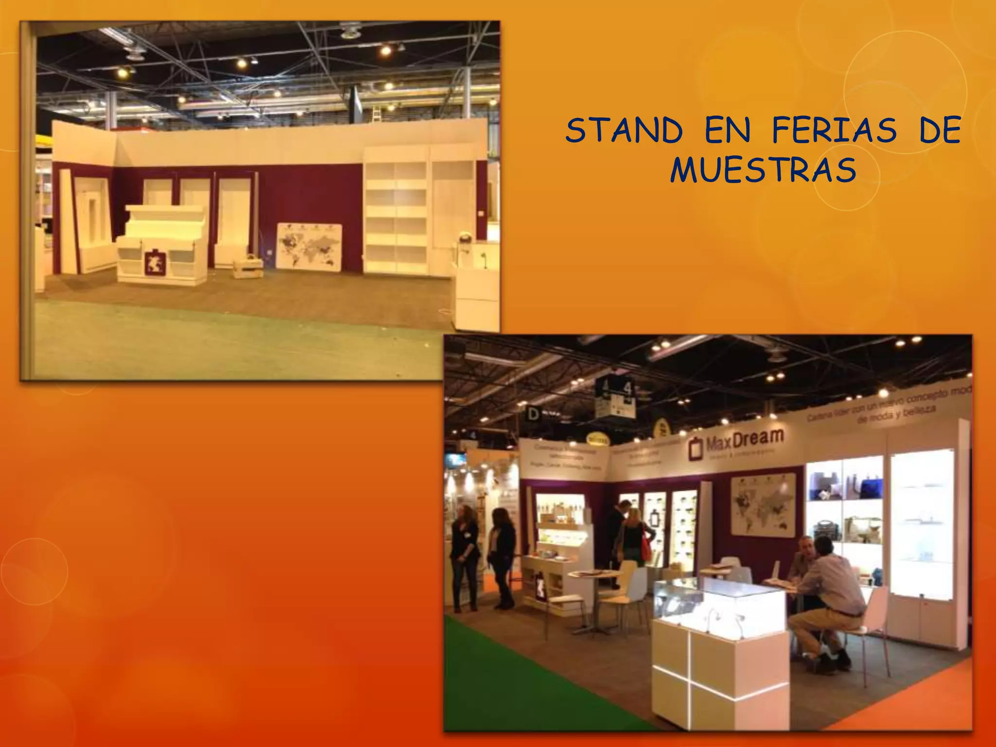 STAND EN FERIAS DE
MUESTRAS