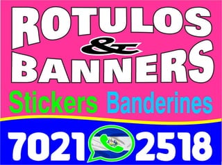 Rotulo Banner Rotulos, Banners | PDF