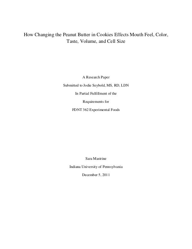 Example Of Thesis Title About Cookery - Thesis Title Ideas For College
