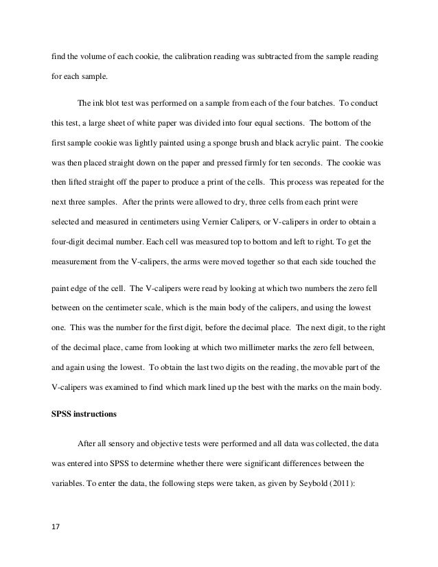 Experiment research paper