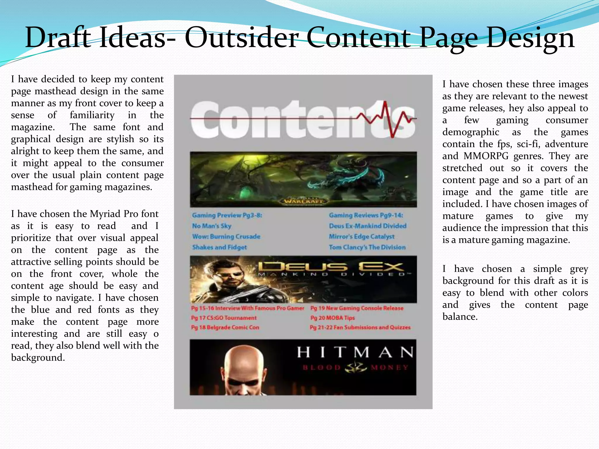 AS Media Magazine Design rough Drafts | PPT