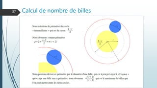 Calcul de nombre de billes37
 