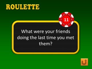 Roulette ppt-fun-activities-games-games-grammar-drills 52447 | PPTX