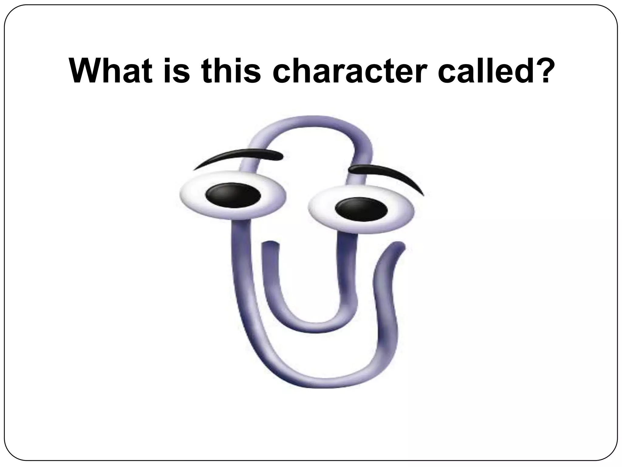 What is this character called?
 