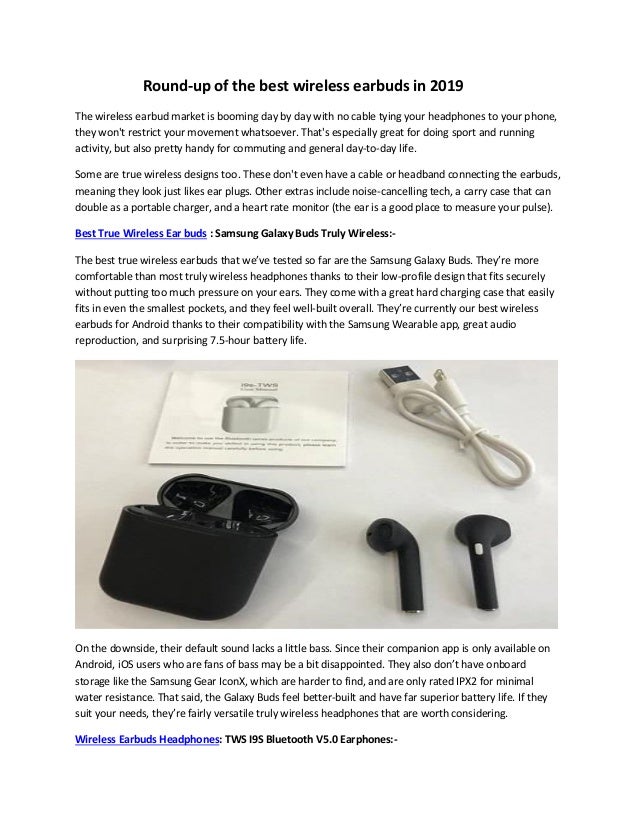 best wireless earbuds with noise cancellation