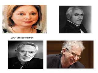 What’s the connection?
 