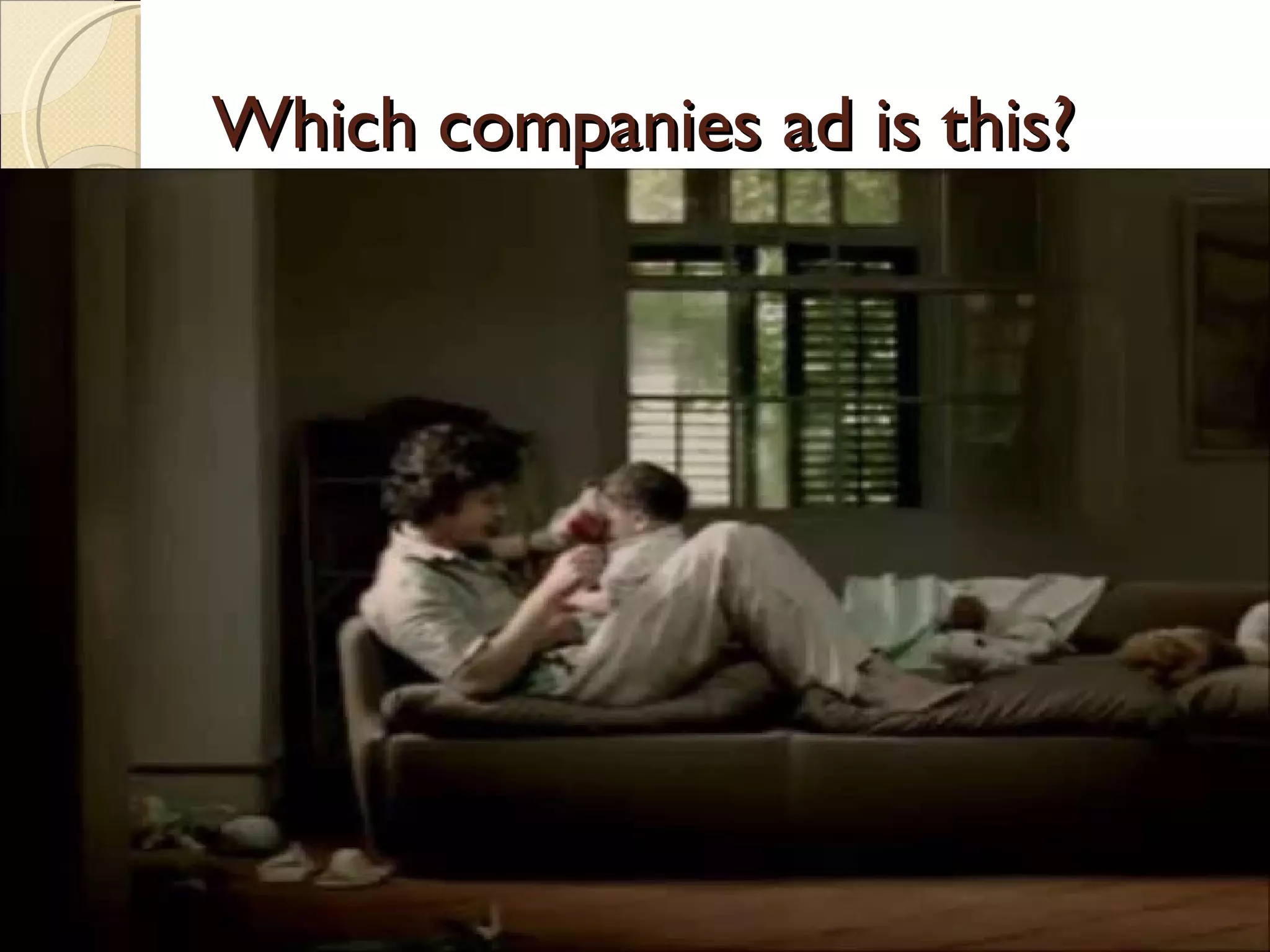 Which companies ad is this?
 