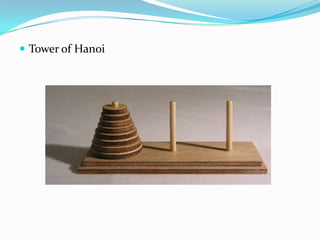  Tower of Hanoi
 