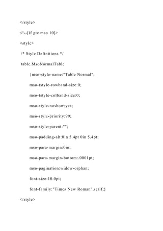 </style>
<!--[if gte mso 10]>
<style>
/* Style Definitions */
table.MsoNormalTable
{mso-style-name:"Table Normal";
mso-tstyle-rowband-size:0;
mso-tstyle-colband-size:0;
mso-style-noshow:yes;
mso-style-priority:99;
mso-style-parent:"";
mso-padding-alt:0in 5.4pt 0in 5.4pt;
mso-para-margin:0in;
mso-para-margin-bottom:.0001pt;
mso-pagination:widow-orphan;
font-size:10.0pt;
font-family:"Times New Roman",serif;}
</style>
 