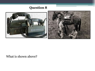 Question 8




What is shown above?
 