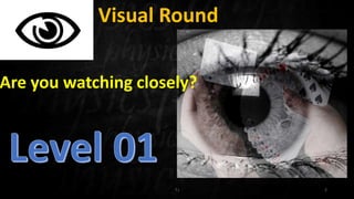 Visual Round quiz . 2016 General with answers.&super cool transition ...