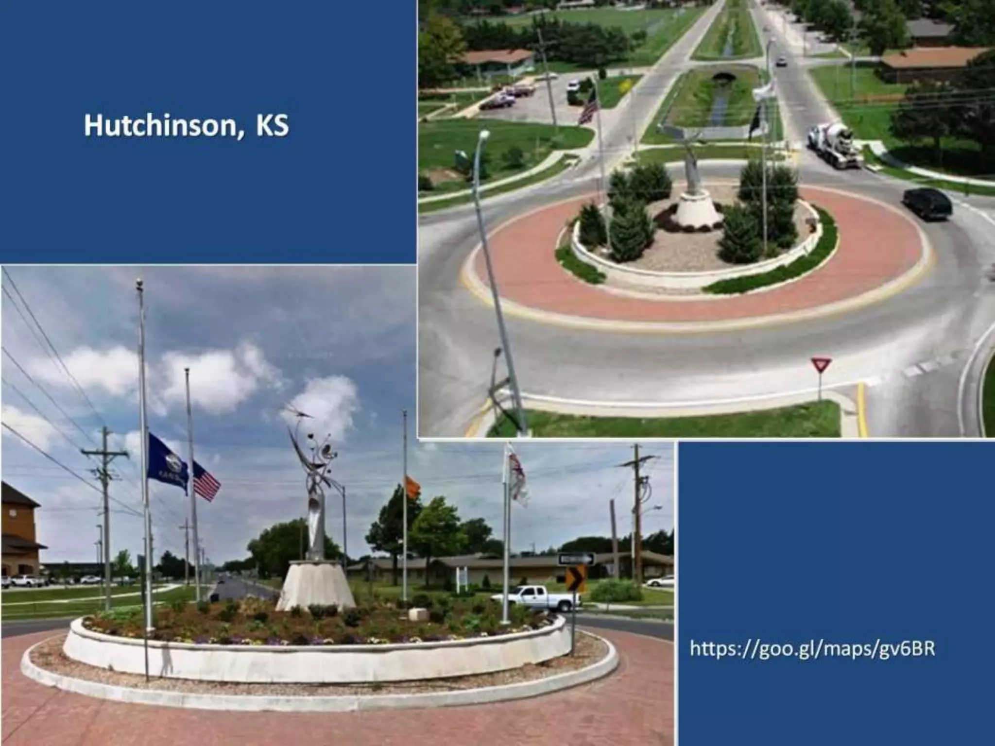 Roundabout centers as context sensitive icons 6 2014