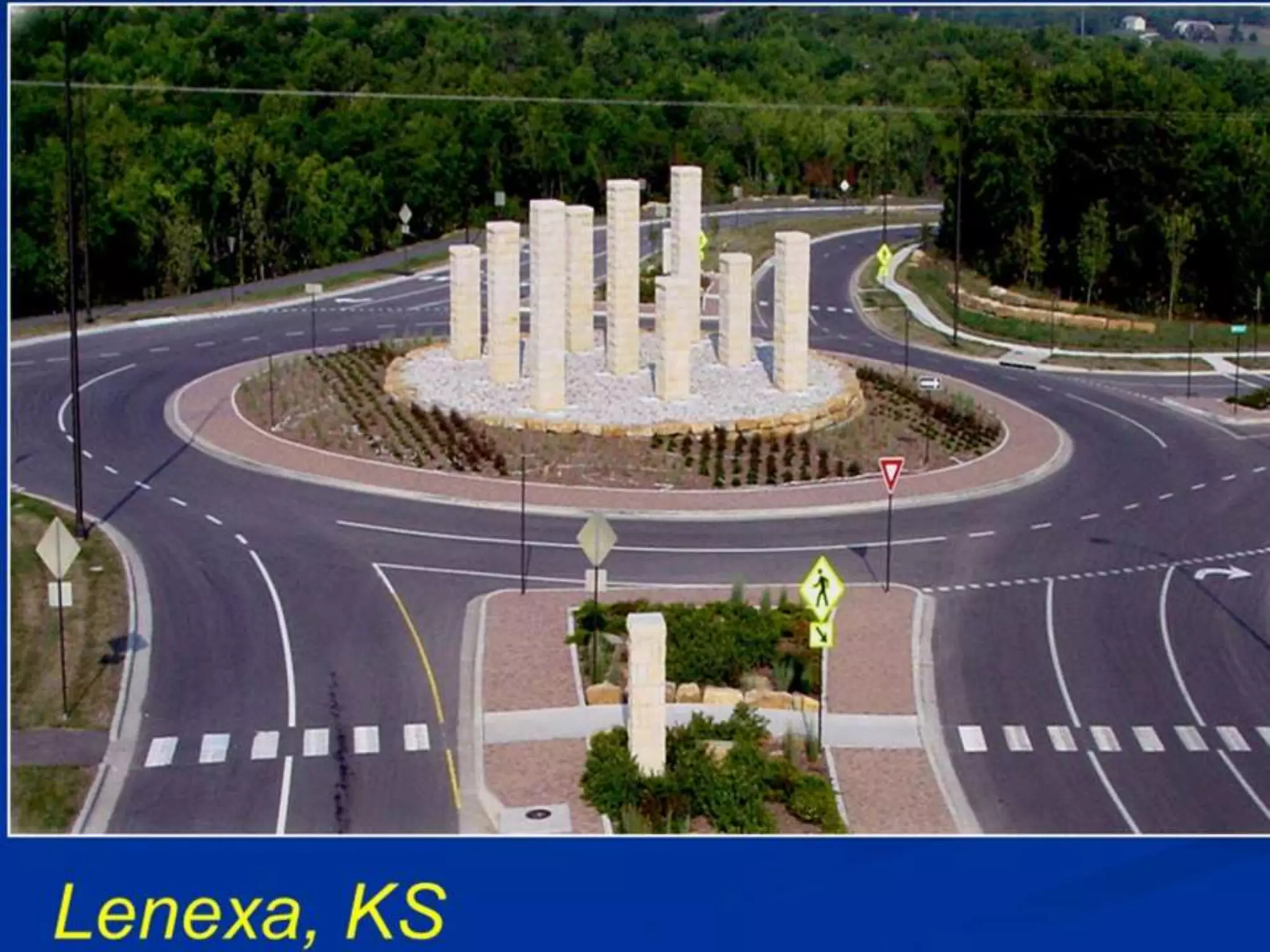 Roundabout centers as context sensitive icons 6 2014