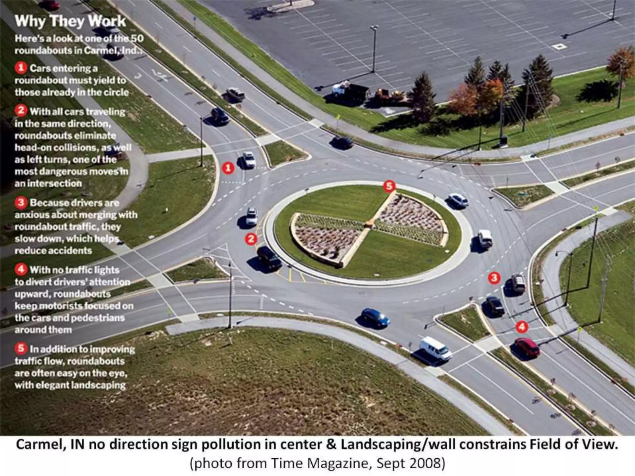 Roundabout centers as context sensitive icons 6 2014