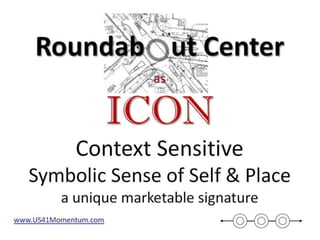 Roundabout centers as context sensitive icons 6 2014