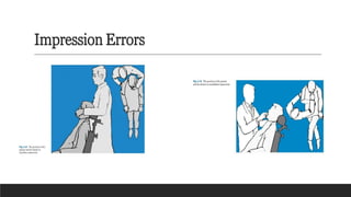 Impression Errors
 