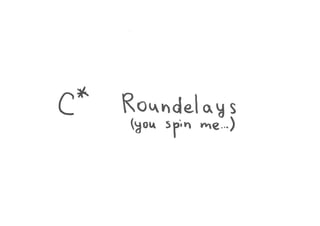 Roundelays: A year with Cassandra