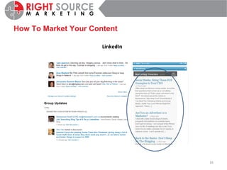 How To Market Your Content LinkedIn 