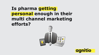 Is pharma getting
personal enough in their
multi channel marketing
efforts?
 