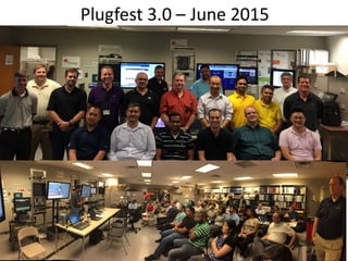 Plugfest 3.0 – June 2015
 