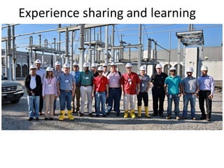 Experience sharing and learning
 