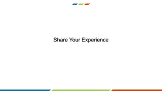 Share Your Experience
 
