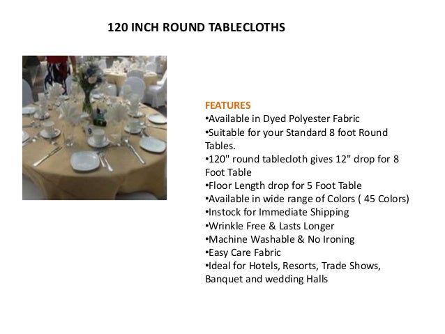 Round Tablecloths