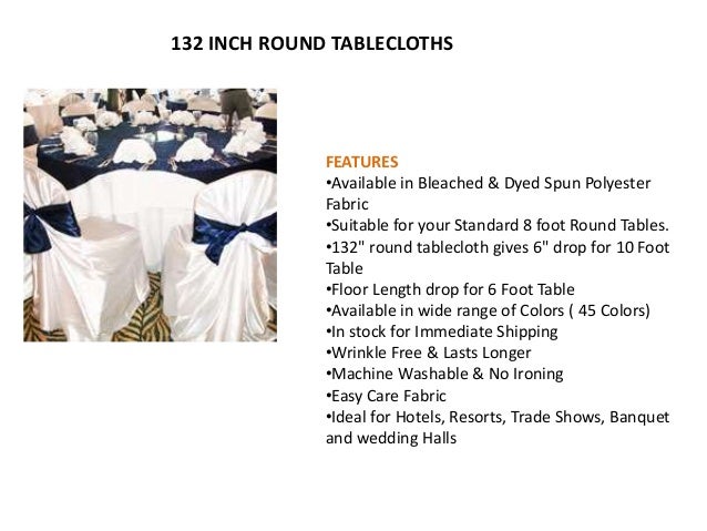 Round Tablecloths
