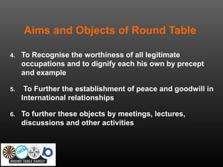 Round Table history | PPT
