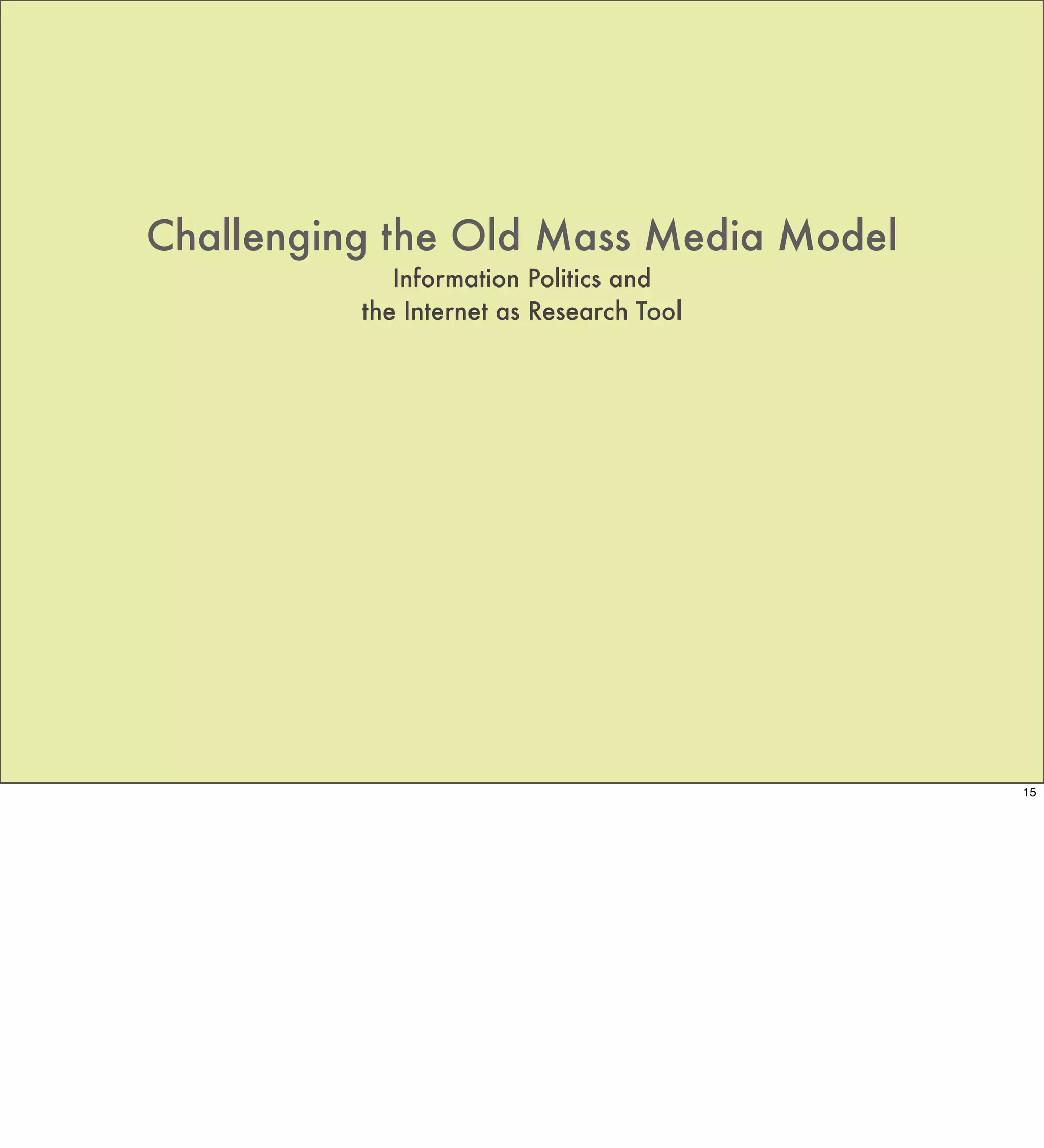 Roundup Global Internet Activism Course