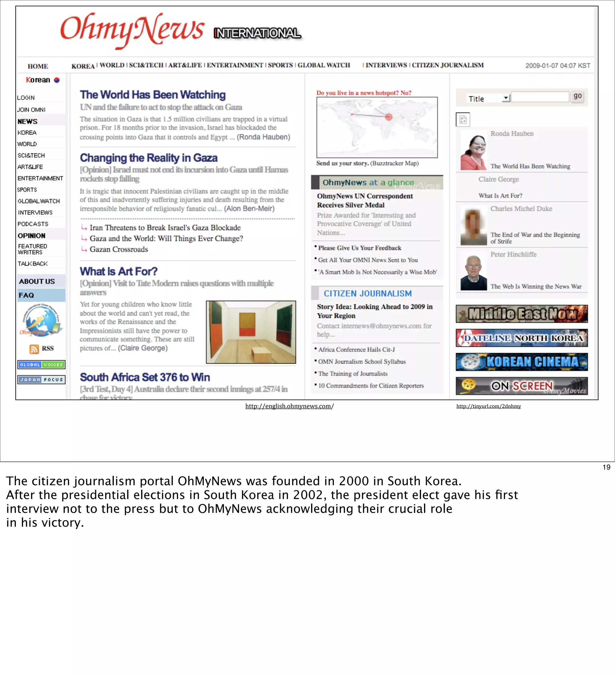 Roundup Global Internet Activism Course