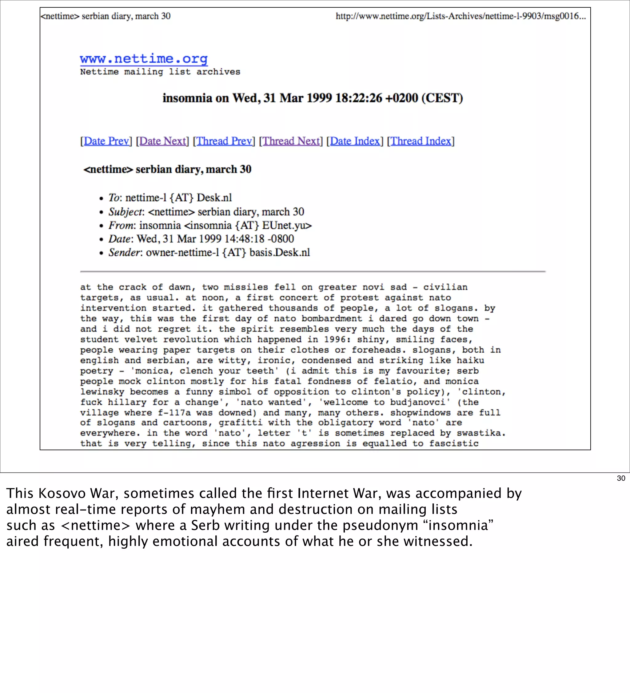 Roundup Global Internet Activism Course