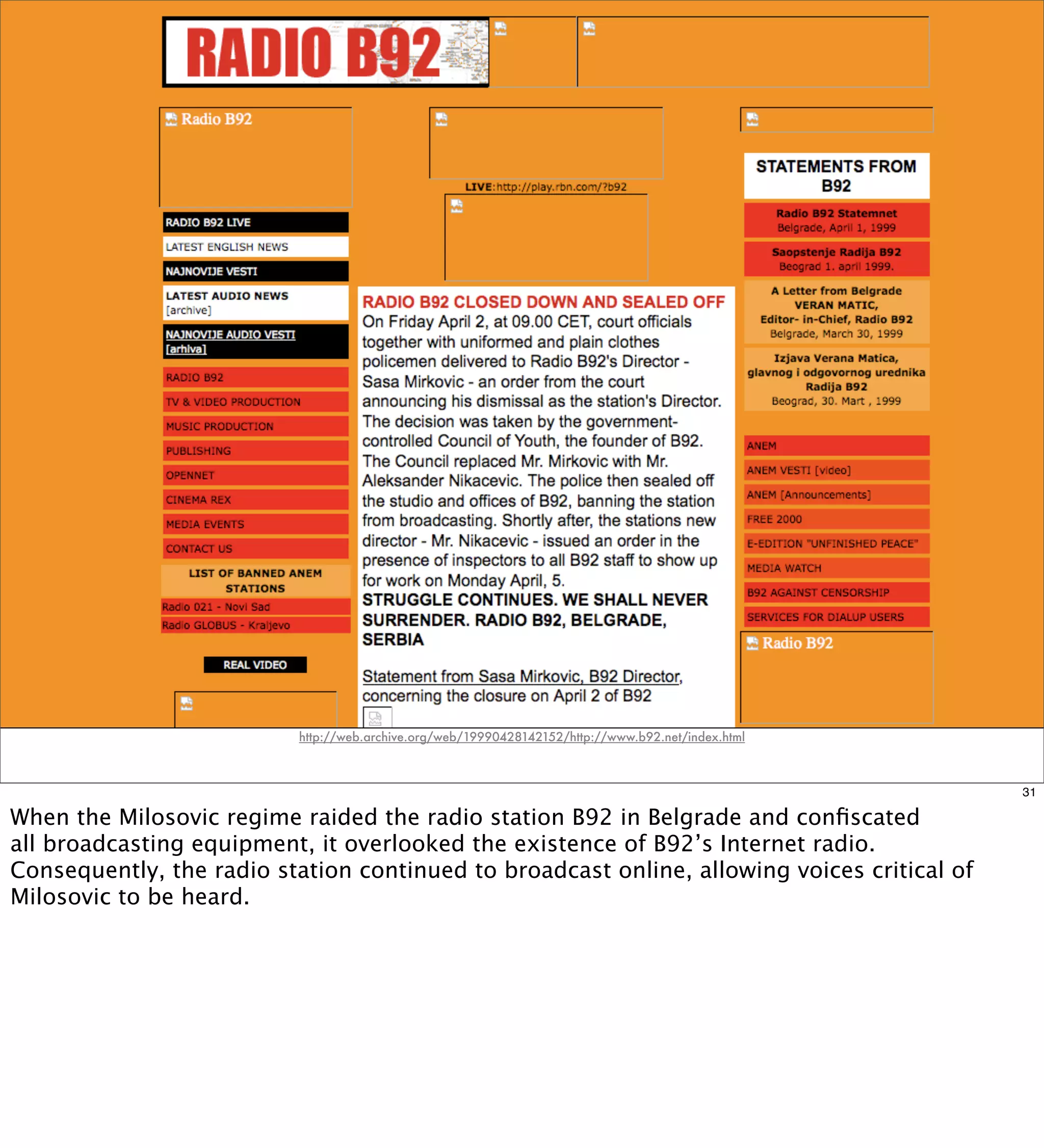 Roundup Global Internet Activism Course