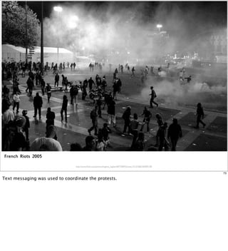 French Riots 2005

                                http://www.ﬂickr.com/photos/hughes_leglise/487738992/in/set-72157600185...
