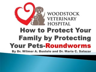 How to Protect Your Family by Protecting Your Pets-RoundwormsBy Dr. Wilmer A. Bustelo and Dr. Maria C. Salazar 