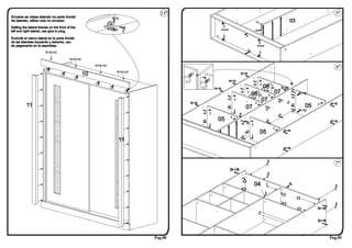 13º                                                                                                            5º
Encaixe as vistas laterais na parte frontal                   C
da laterais, utilize cola no encaixe.                                                                                          J                                 03
Setting the lateral frames on the front of the           V
                                                                                               V+C+C                           G
left and right lateral, use glue to plug.                         C
                                                                                                                   A
Enchufe el marco lateral en la parte frontal
de las laterales izquierda y derecha, uso
de pegamento en la asamblea.                                                                                                       V+C+C

                                                                                                                       A
                        V+C+C

                                         V+C+C

                                                      V+C+C
                                                                                                                                                                                        6º
                                                              V+C+C
                                                 10                                                            B+R

                                                                                                       B+R
                                                                                                                               G     J
                                                                                             B+R                                         08        G       K+Q
                                                                                                                                                                  O
                                                                                                               G       J
                                                                                                                     08 G J
                                                                                                                                           G
                                                                                                                                                   07                 K+Q
                                                                                                                      G                                           G
                                                                               B+R
                                                                                                   G       J
                                                                                                                       J
                                                                                                                         07                            A
                                                                                                                                                                                     B+R
           11                                                                                      G               07
                                                                                                                                                                  G
                                                                                                                                                                          05   J
                                                                                                                          A                                           K+Q
                                                                                                           J                                                      O
                                                                                     G   J                     A                                       A
                                                                                                       J
                                                                                     G        05                                           A                                         B+R
                                                                                         J                     A G J
                                                                                                                                                   J
                                                                                                                       G            05                      B+R
                                                                                                               A           J
                                                              11
                                                                                                                                                            B+R



                                                                                                                                               J                                       7º
                                                                                                       B+R
                                                                                                                                               J
                                                                                                                   G
                                                                                                                               04          J                   A
                                                                                                                                                                                       J
                                                                                                                   G
                                                                                                                                           J               G
                                                                                                                                                                      G
                                                                                                                                                           G                           J
                                                                                                                                                                      G        B+R


                                                                                                                                                                               B+R



                                                                      Pag.08                                                                                                         Pag.05
 