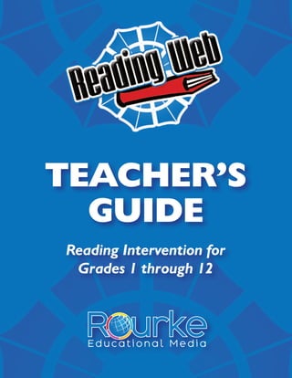 Teacher’s
  Guide
Reading Intervention for
 Grades 1 through 12
 