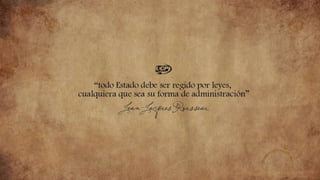 Rousseau - Guía de Esposición