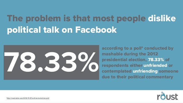 Image result for political talk on facebook