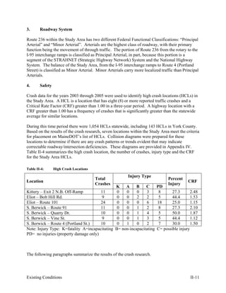 Route 236 Corridor Study | PDF