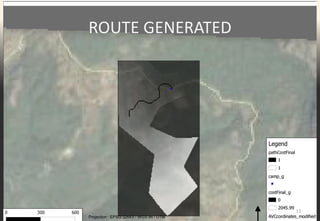 ROUTE GENERATED
11
Projection : EPSG:32643 - WGS 84 / UTM
 